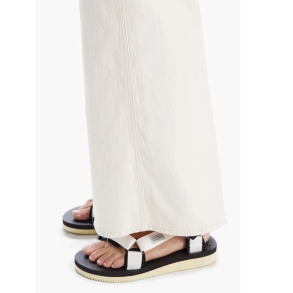 NEW MOTHER SUPERIOR The Side Zip Roller Skimp Flare Leg Jeans NWT - Picture 5 of 15